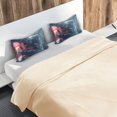 thumbnail image 5 of Yayeee Pillowcase Queen Size Set of 2 Satin Wrinkle Resistant Pillow Case, Glowing Jellyfish, 5 of 7