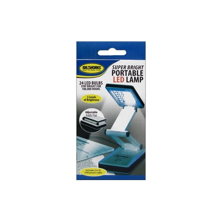 Ideaworks Super Bright Portable LED Lamp With USB | Walmart Canada