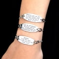 thumbnail image 3 of Good Works Matthew 28:20 Adjustable Bible Verse Bracelet, 3 of 4