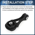 thumbnail image 3 of Soporte de motor Unique Bargains, montaje de motor No. 50890T9DT02 para Honda XR-V RU5 1.8L 2014-2019 Negro, 1 Pc, 3 of 6