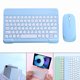 thumbnail image 1 of y ratón Juego recargable inalámbrico Bluetooth de 10 pulgadas, para para para 8TH para 9 - azul Macarena Teclado Bluetooth, 1 of 8