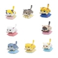 thumbnail image 3 of 8 figuras de gato en miniatura, creativas y realistas. 4 cm x 6 cm x 5 cm, 3 of 8