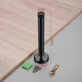 thumbnail image 2 of Door Stop, 150mm Long, Black Door Stop, Modern Wall Mounted Door Stop, Heavy Duty Stainless Steel Door Stop with Rubber Tip for Soundproofing, Door S, 2 of 5
