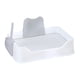 thumbnail image 2 of Inodoro para perros y mascotas con pala, orinal para perros, bandeja reutilizable para entrenamiento de cachorros, bandeja para orinal para perros de blanco, 2 of 9