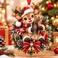 thumbnail image 5 of Clearance! Reindeer Christmas Cash Gift Holder Ornament, Christmas Money Holders for Cash, Christmas Tree Decorations for Stocking Stuffers Holiday Gift, 5 of 7