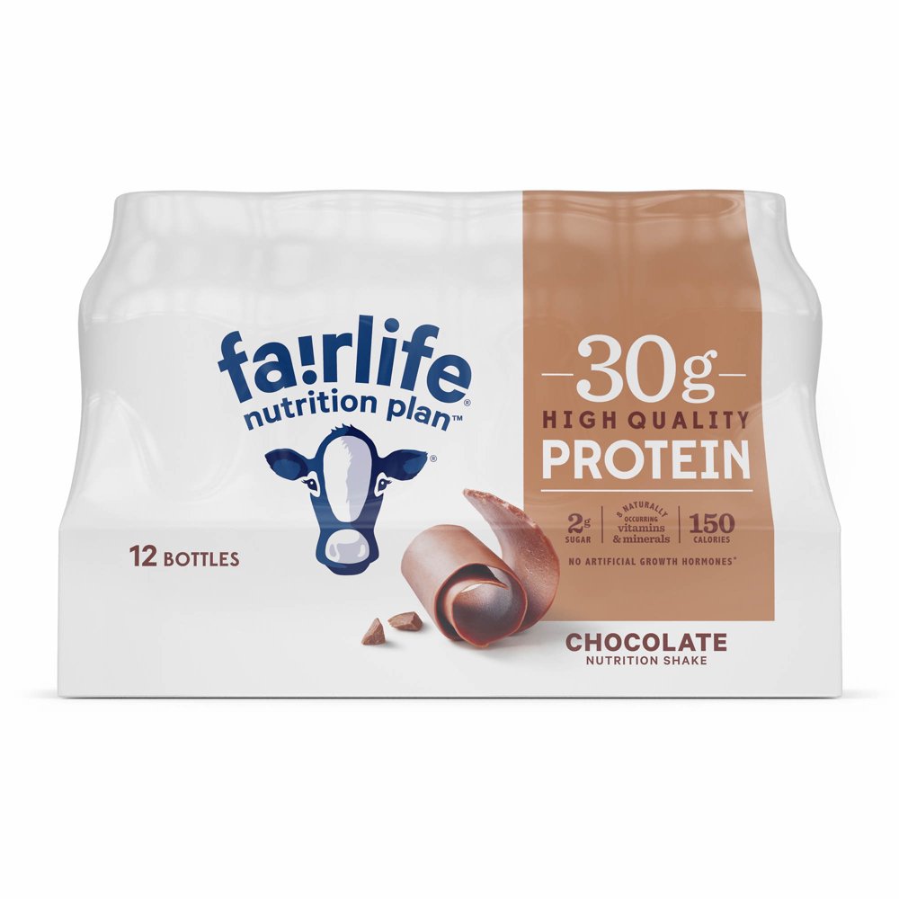 Fairlife Nutrition Plan High Protein Chocolate Shake, 12 pk. Walmart