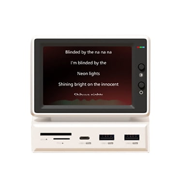 All-in-One IPS Screen Display Hub Real-time Performance Monitoring, Ideal for Multimedia Display