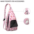 thumbnail image 4 of Donut Craze Sling Backpack – Fun Jelly-Filled Print Crossbody Bag, Fashionable Pack for Weekend Getaways, 4 of 4