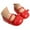 A-2592Red, variant on MEZZALL Baby Sandals For Soft Sole Walking Shoes With Bow Design Comfortable Casual First For Girls Boys Toddler Footwear Holiday / 12-18 Months