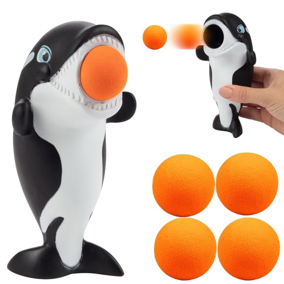 Hog Wild Orca Popper Toy