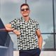 thumbnail image 4 of Balery Panda Bear Camisa Polo de Hombre con Estampado, de Manga Corta y Tejido Medio, Camisa Tipo Golf Polo-Medium, 4 of 6