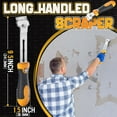 thumbnail image 3 of DIYSELF 12PCS Razor Blade Scraper, Includes Extendable Handle and 10 Extra Blades, 3 of 6