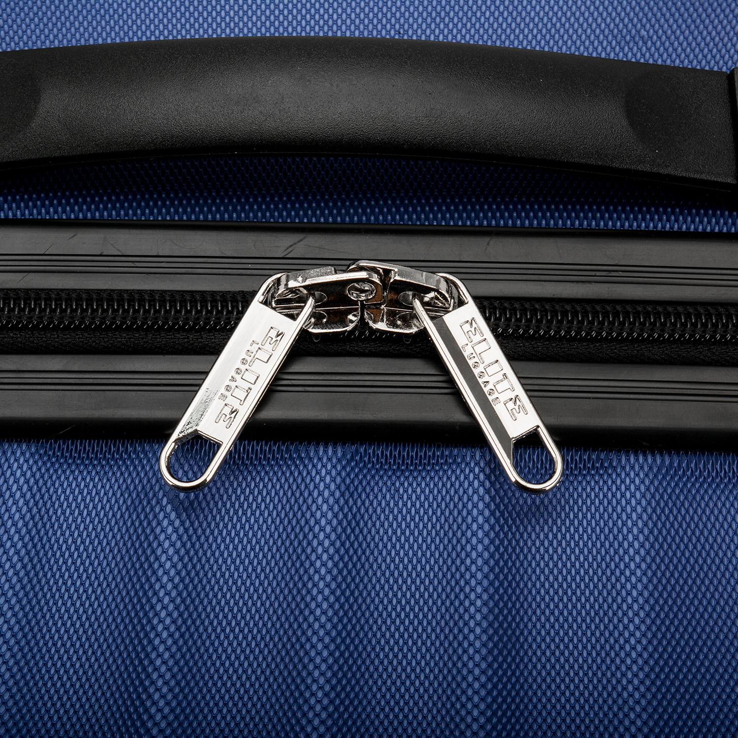 Elite Luggage Fullerton Hardside Carry-On Spinner Luggage, Navy
