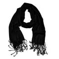 thumbnail image 3 of Beautiful Solid Colors Luxurious Pashmina Scarf Perfect Party Favor, 3 of 3