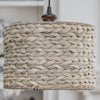 thumbnail image 7 of Instant Pendant Recessed Light Conversion Kit Brushed Bronze Grass Weave Shade, 7 of 7