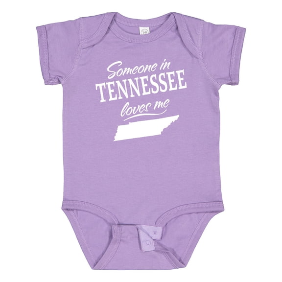 Inktastic Someone in Tennessee Loves Me Boys or Girls Baby Bodysuit