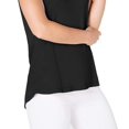 thumbnail image 3 of Ideology Women's Tie-Back Tank Top Black Size Small, 3 of 3