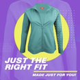 thumbnail image 4 of ACTIVE UNIFORMS Women's Ultra Soft Stretch Zip Up Scrub Jacket (Teal, 3X-Large), 4 of 7