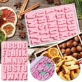 thumbnail image 2 of Letters Molds, Silicone Fondant Mold Chocolate Molds, 26 Letters Silicone Molds for Baking Desserts and Cake Decoration, 2 of 6