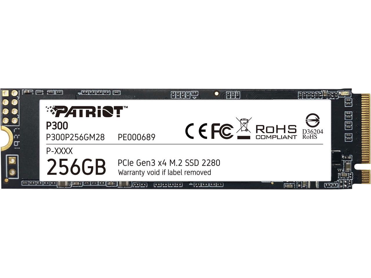 Patriot Memory P300 256GB Solid State Drive - M.2 2280 Internal