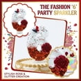 thumbnail image 3 of Bougie Ombrée Rouge, Bougie Chiffre Papillon Rose, Bougies d'Anniversaire Papillon 6e, Bougies Chiffres pour Gâteau Décorées de Roses Rouges, pour Anniversaires, Fêtes et Célébrations de Mariage, Fleur C Chiffre 6, 3 of 6