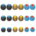 thumbnail image 1 of Mqimy Puntas De Silicona Para Auriculares: S, M, L, Se Adaptan A La Mayoría De Los Auriculares Internos (Agujero Interior De 3,8 Mm A 5,1 Mm), 9 Pares, 1 of 7