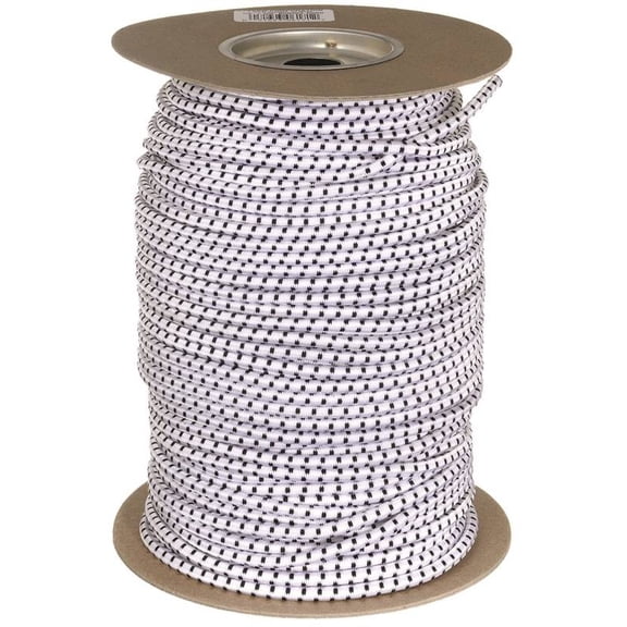 Hampton 06171 Heavy Duty Bungee Cord, 1/4 in Dia x 300 ft L