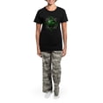 thumbnail image 4 of CafePress - St. Patrick's Day Celtic Knot Women's Dark Pajamas - Women's Short Sleeve Print T-Shirt and Pants Dark Cotton Pajama Set, 4 of 7