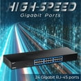 thumbnail image 5 of TRENDnet TEG-S25, 24-Port Gigabit Switch, 5 of 12