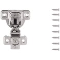thumbnail image 3 of Hickory Hardware Hh075220 1-3/8" Overlay Concealed Euro Cabinet Door Hinge - Nickel, 3 of 3