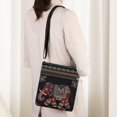 thumbnail image 6 of Hfppkn Red Elephant Embroidered Boho Hobo Crossbody Bag, Vintage Ethnic Shoulder Purse for Women Travel Use 20x23x4cm, 6 of 7