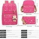thumbnail image 4 of Mochila estilo universitario mochila de oso niñas estudiantes de secundaria mochila escolar de tres piezas, 4 of 5