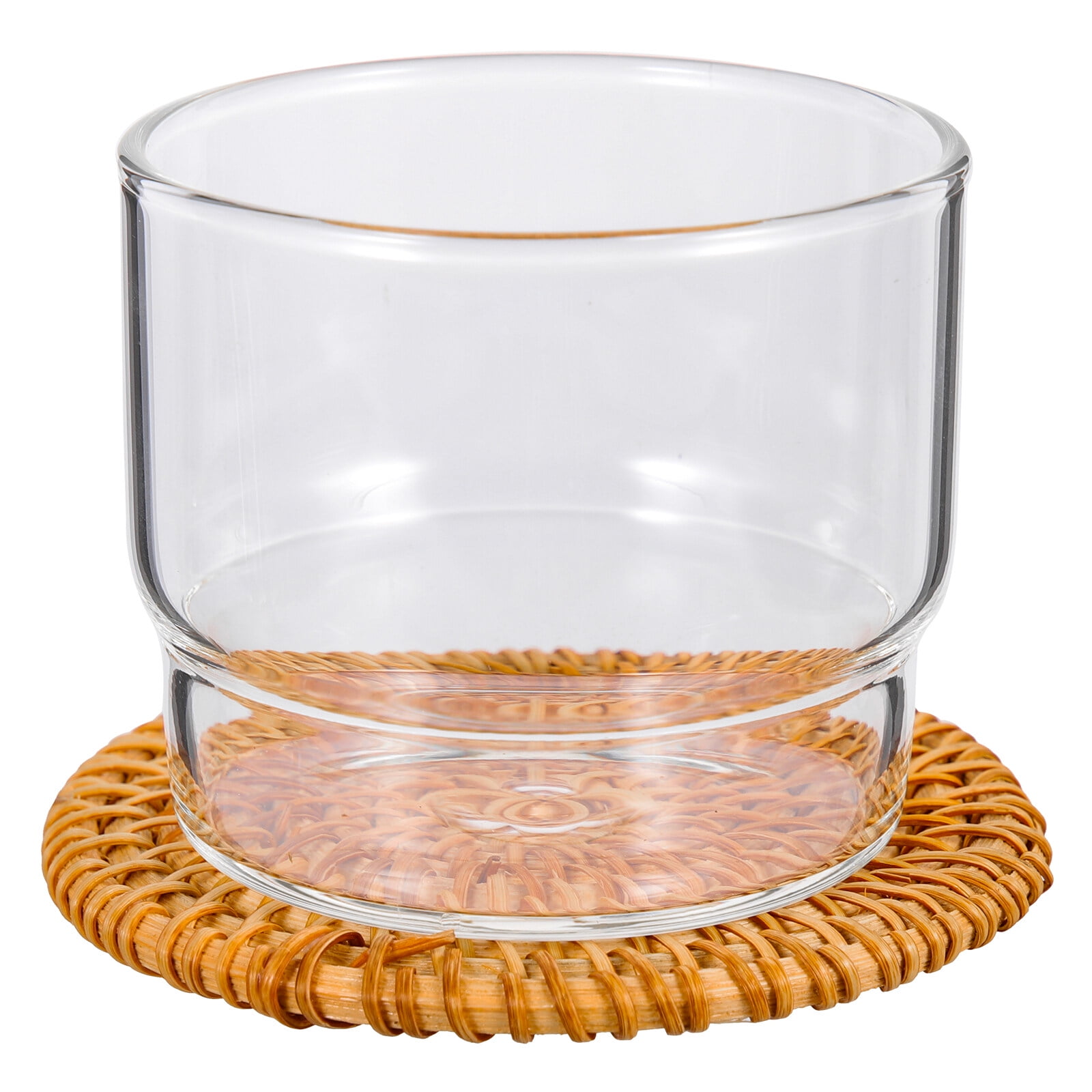 MIXOLOGY Ribbed Gold Rim high Ball Glass Set of 6Pcs