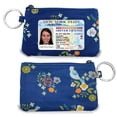 thumbnail image 2 of MNF Collections Zip ID Case with Lanyard Badge & ID Holders, Cotton, Birdie & Twig, 2 of 6