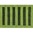 thumbnail image 1 of Ahgly Company Indoor Rectangle Abstract Turquoise Blue Modern Area Rugs, 5' x 7', 1 of 4