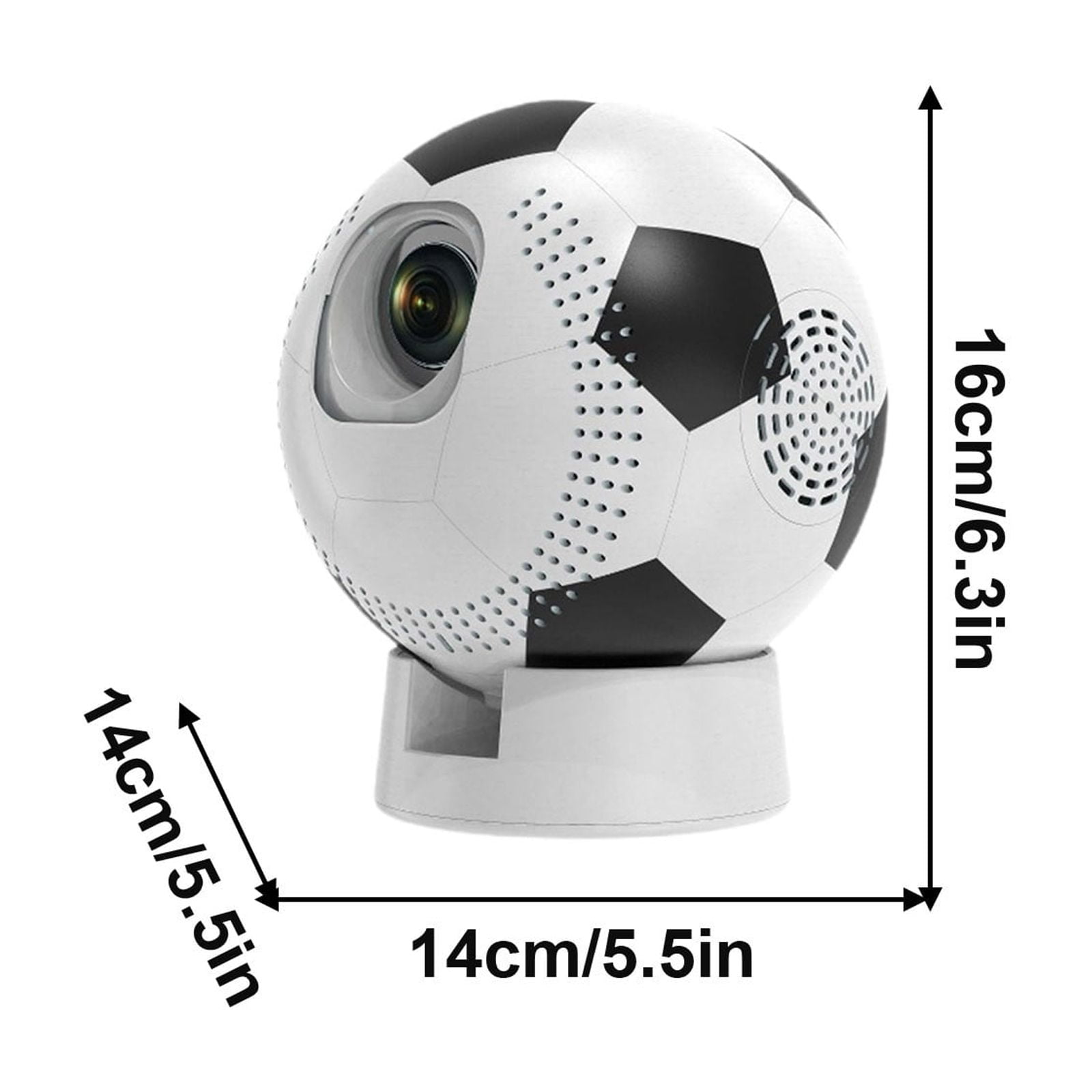 Nkmbld Smart Projector with WiFi and Bluetooth, Portable Movie Projector, Compatible with iOS/Android/Windows/TV Stick/Box/Usb/HDMI for Home Entertainment