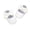 White, variant on Soft Yarn Knit Baby Sneakers With Bow For Girls First Walking Shoes Sole Toddler Prewalker Booties Crib Shoes For To 24 Months 12-18 Months