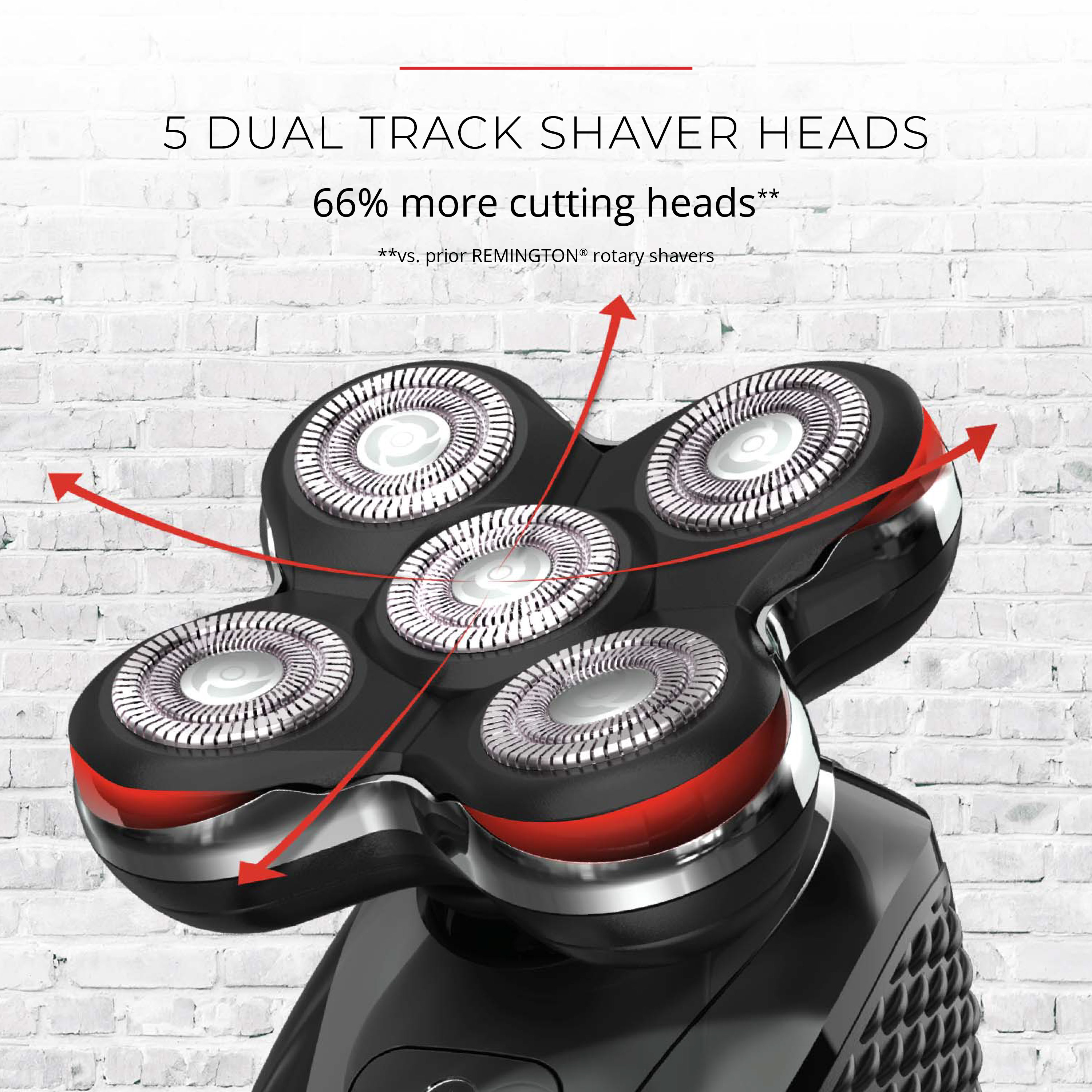 Remington Balder Pro XR7000 Head Shaver, 5 Dual Track photo 2