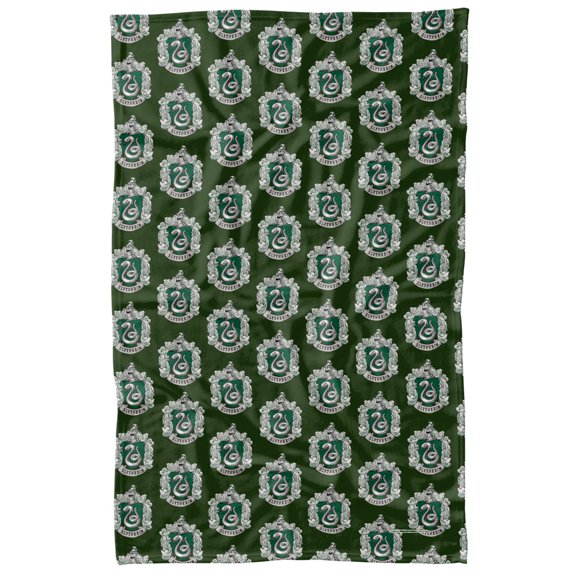 Harry Potter Slytherin Crest Fleece Blanket 36' x 58',Slytherin Crest