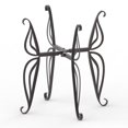 thumbnail image 1 of Soporte para plantas Gardien, de acero negro, ajustable, diseño de mariposas, 1 of 1