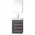 thumbnail image 7 of Virtu USA Bailey 23" Single Bathroom Vanity Cabinet in Wenge, 7 of 7