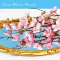 thumbnail image 2 of Cherry Blossom Branches for Vases, 36'' Faux Cherry Blossom Tree Decor with Long Stems, Artificial Flowers for Spring Home Indoor Outdoor Decoration (Yellow), 2 of 5