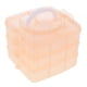 thumbnail image 1 of Organizador con divisores Divisor ajustable de 18 piezas, caja de almacenamiento, organizador de bolsa de 3 niveles, caja naranja Magideal Organizador con divisores, 1 of 7