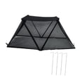 thumbnail image 4 of Red de sombra para plantas de jardín, reutilizable, fácil de instalar, plegable, con estacas para patio, balcón, exterior, granja o patio. Negro, 4 of 8