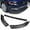 Matt Black, variant on Stay Tuned Performance Front Bumper Spoiler Lip For 2012-2015 Volkswagen VW Passat Sedan Matt Black
