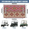 thumbnail image 3 of Golf Cart Seat Towel Blanket 51" x 31", 100% Microfiber Cover for EZGO RXV, Club Car Precedent, Yamaha Drive, Icon Carts, 3 of 8
