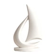 thumbnail image 2 of Modern Sculptures Home Decor, Sailboat Decor Ornament, Boat Decorations Statue Decor, Art Sculptures and Statues, Sailboat Gifts Home Office Bathroom Shelf Decor, 2 of 6
