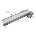thumbnail image 2 of PVC Belt Flat Conveyor Industrial Transport Tabletop White 47.2*7.8", 2 of 9