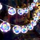 thumbnail image 1 of Luces de hadas JAMW espejo de bola de discoteca LED 10 pies, 1 of 5