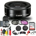 thumbnail image 1 of Canon EF-M 22mm f/2 STM Objectif Prime Ensemble 64 Go Trousse Sac à Dos (Modèle International), 1 of 6